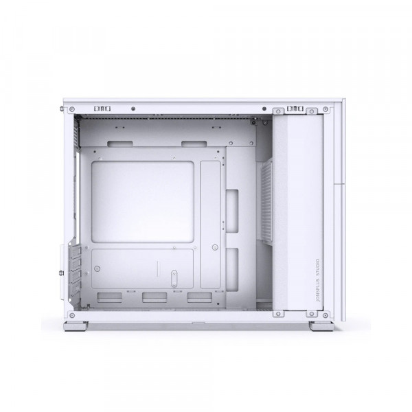 TNC Store Vỏ Case Jonsbo D31 MESH SC White (Mini Tower/ Trắng/ Màn Hình Phụ 8'')