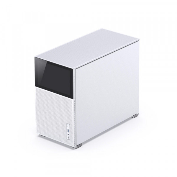 TNC Store Vỏ Case Jonsbo D31 MESH SC White (Mini Tower/ Trắng/ Màn Hình Phụ 8'')