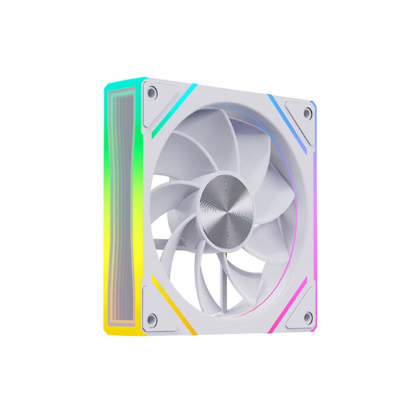 TNC Store Quạt Tản Nhiệt Magic Snowman F-125 ARGB - White (Fan Ngược)