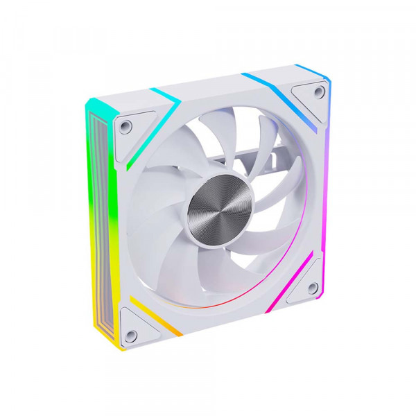 Quạt Tản Nhiệt Magic Snowman F-125 ARGB - White