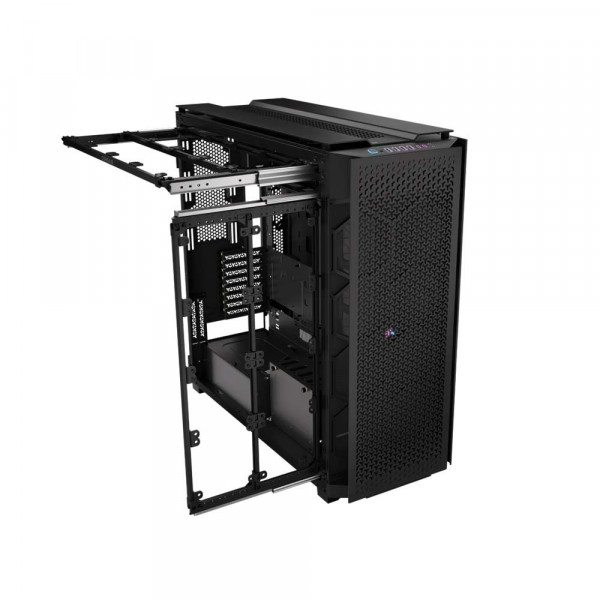 TNC Store Vỏ Case Corsair iCUE LINK 9000D AIRFLOW TG Super-Tower Black