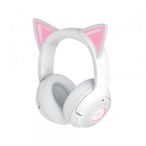 TNC Store Tai Nghe Gaming Razer Kraken Kitty V2 BT Kitty Ears - White (RZ04-04860600-R3M1)