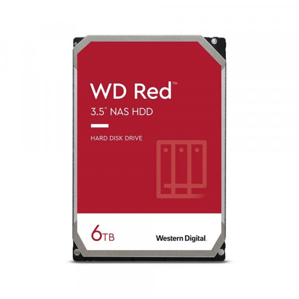 Ổ Cứng HDD Western Digital Red Plus 6TB 3.5 Inch 256MB Cache 5400RPM (WD60EFPX)