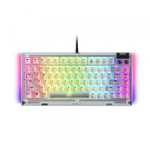 Bàn Phím Cơ Razer BlackWidow V4 75% - Phantom White Edition