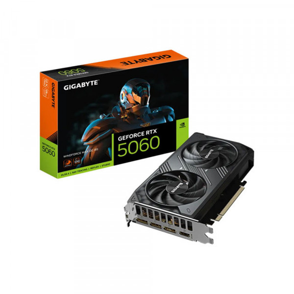 Card Màn Hình Gigabyte GeForce RTX 5060 WINDFORCE MAX OC 8G (GV-N5060WF2MAX OC-8GD)
