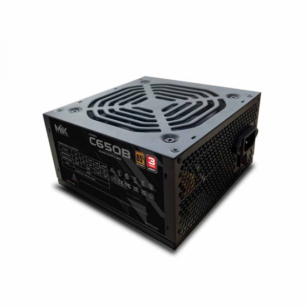 Nguồn MIK C650B (650W/ 85% Efficiency/ ATX/ Đen)