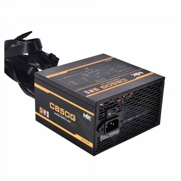 TNC STORE Nguồn MIK C850G 80Plus Gold (ATX 3.0 - PCIE 5.0)