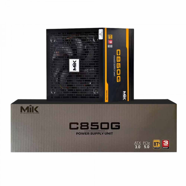 TNC STORE Nguồn MIK C850G 80Plus Gold (ATX 3.0 - PCIE 5.0)