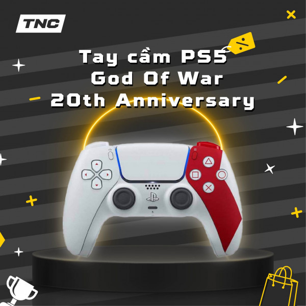 Tay Cầm Chơi Game Sony PS5 DualSense - God Of War 20th Anniversary Limited Edition - Nhập Khẩu