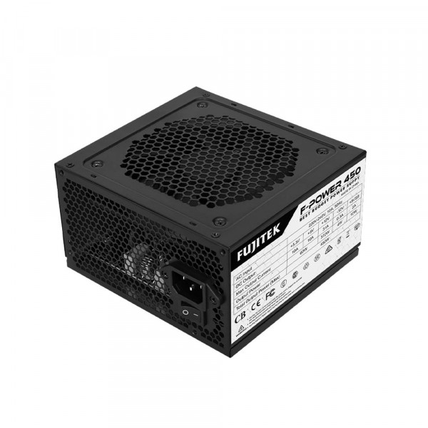 Nguồn Máy Tính Fujitek F-POWER 450 450W - 80 Plus Bronze