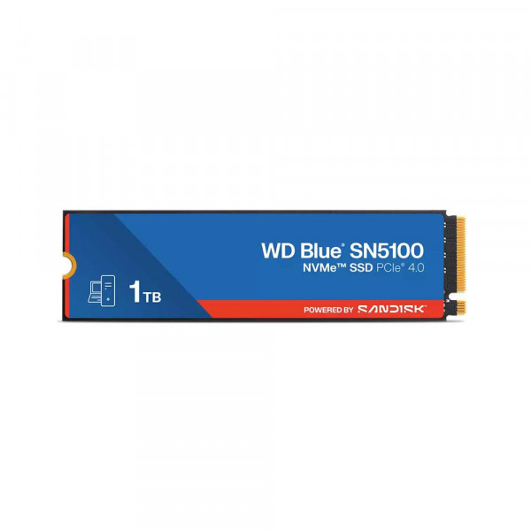 Ổ cứng SSD WD Blue SN5100 1TB NVMe PCIe Gen4 x4 WDS100T5B0E