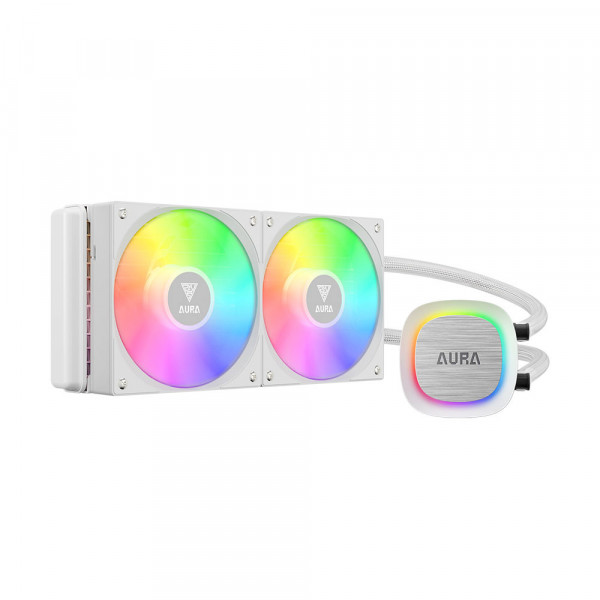 Tản Nhiệt Nước AIO Gamdias AURA GL240 v2 ARGB White