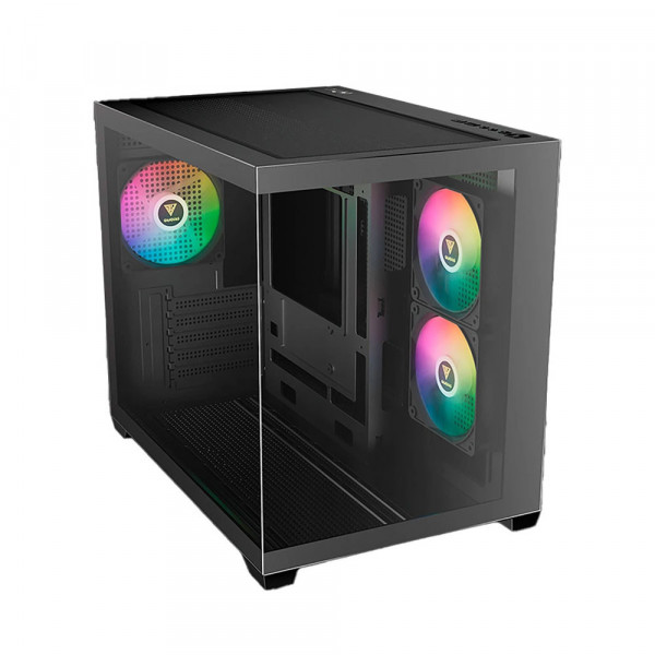 TNC Store Vỏ Case Gamdias AURA GC10M v2 ARGB Black