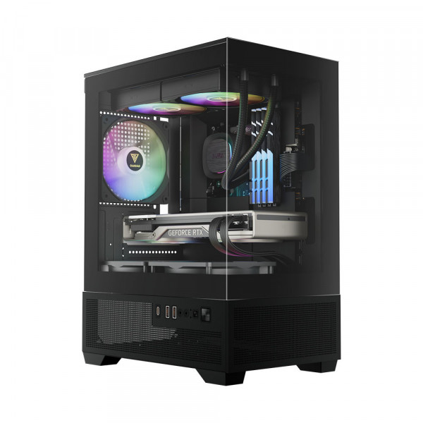Vỏ Case Gamdias AURA GC9M Elite ARGB Black