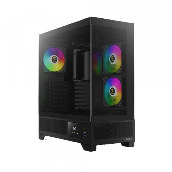 TNC Store Vỏ Case Gamdias ATLAS M1 Black ARGB