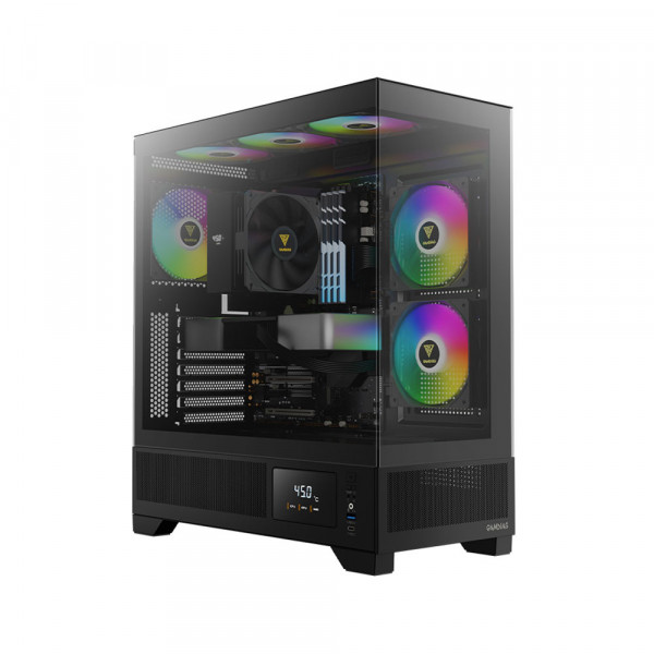 Vỏ Case Gamdias ATLAS M1 Black ARGB
