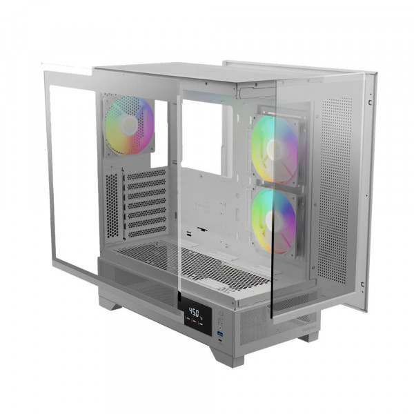 TNC Store Vỏ Case Gamdias ATLAS M1 White ARGB