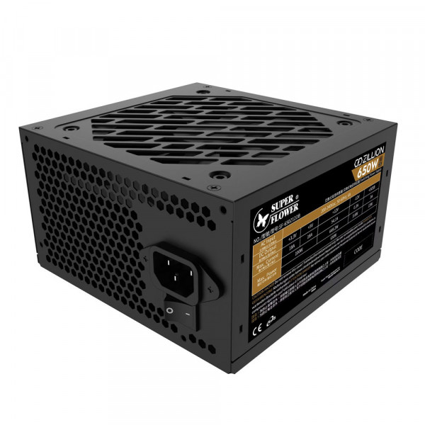 Nguồn Máy Tính Super Flower ZILLION DB 650W 80 Plus Bronze (SF-650Z12DB)