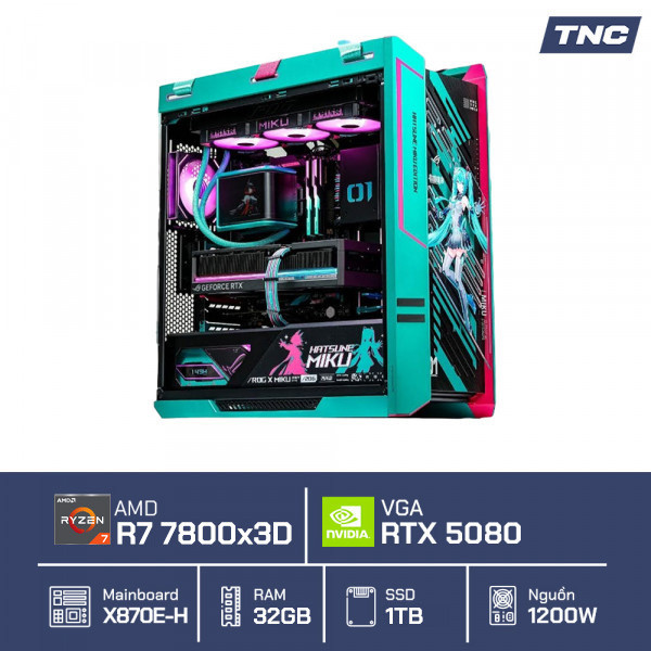 PC Gaming - ASUS Hatsune Miku Edition - 02
