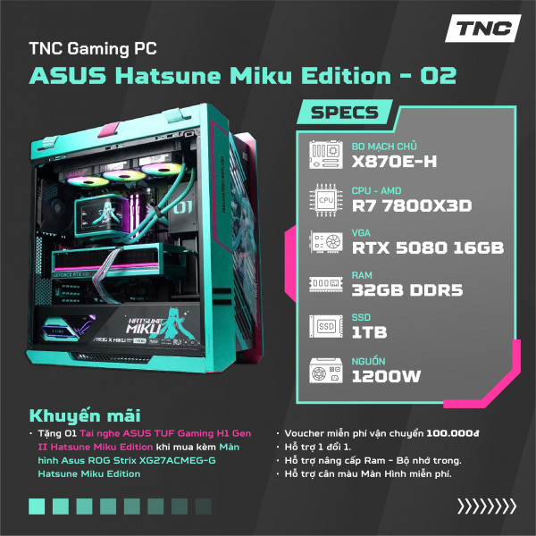 PC Gaming - ASUS Hatsune Miku Edition - 02