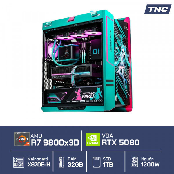 PC Gaming - ASUS Hatsune Miku Edition - 03