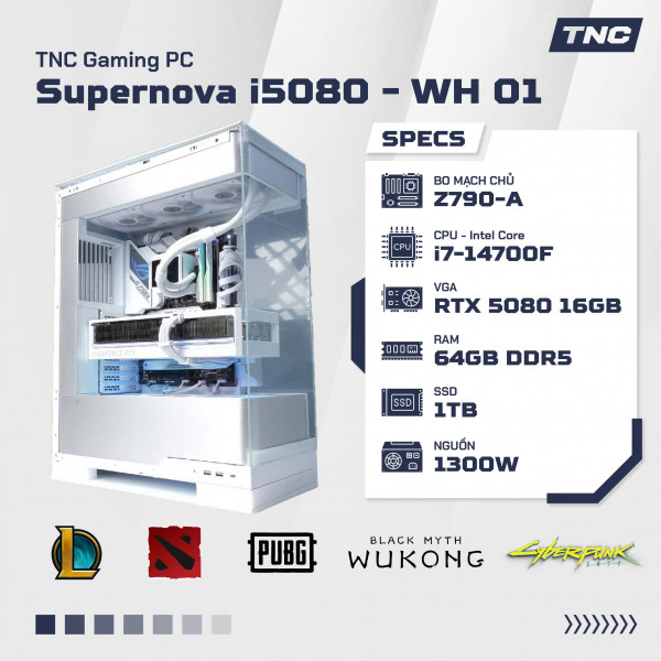 PC Gaming - Supernova i5080 - WH 01