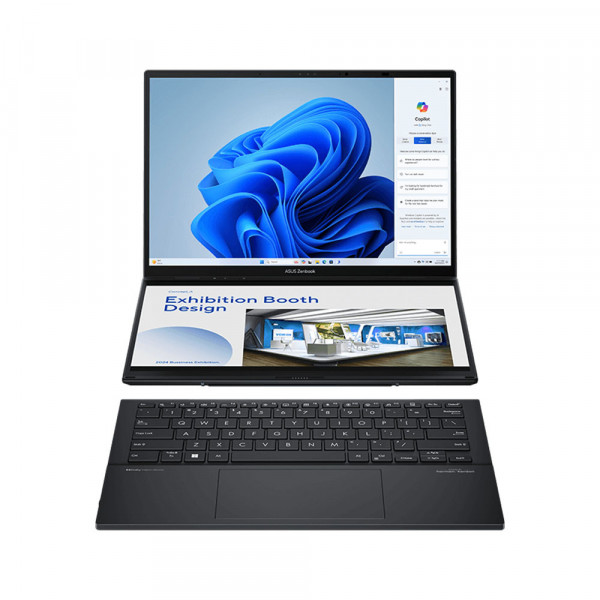 Laptop Asus Zenbook Duo OLED UX8406MA-PZ142W Core Ultra 9 185H/ 32GB/ 1TB SSD/ 14.0 Inch 3K OLED/ Win 11/ Xám