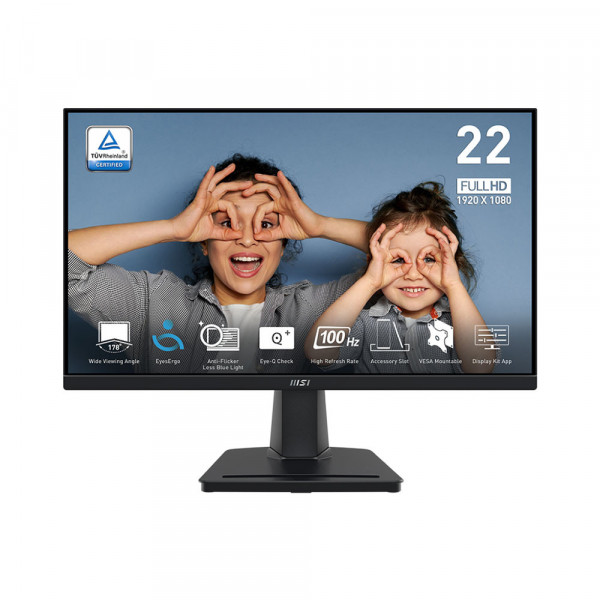 Màn Hình MSI PRO MP225V 21.45 Inch/ VA/ FHD/ 100Hz/ 1ms