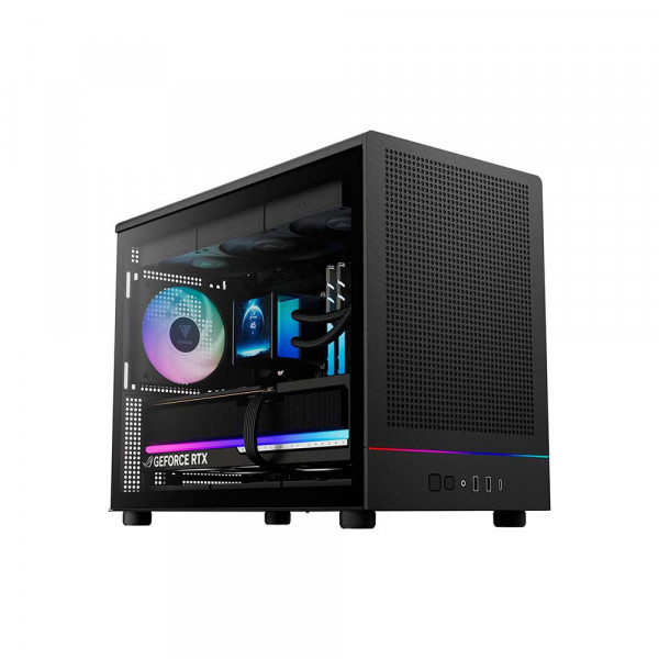 Vỏ Case Gamdias ATHENA M4M Black ARGB (CAATHEM4MBLGA)
