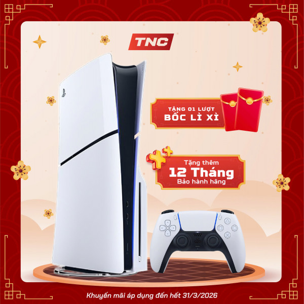 [Tặng Thêm 12 Tháng Bảo Hành] Máy Chơi Game Sony PS5 Slim Chính Hãng - CFI-2118 A01
