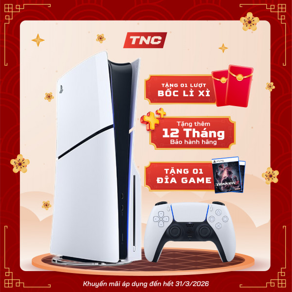 [Tặng Thêm 12 Tháng Bảo Hành] Máy Chơi Game Sony PS5 Slim Chính Hãng - CFI-2118 A01