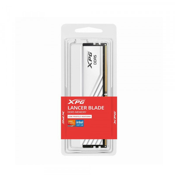 Ram Adata XPG Lancer Blade White 16GB (16GBX1) 5600MHZ DDR5 (AX5U5600C4616G-SLABWH)