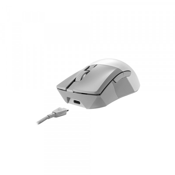 TNC Store Chuột Không Dây ASUS ROG Gladius III Aimpoint White (90MP02Y0-BMUA10)