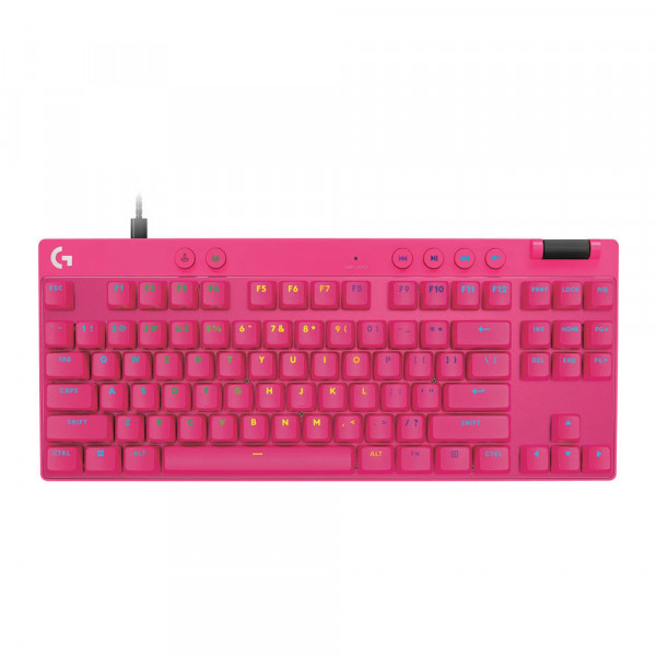 Bàn Phím Cơ Logitech G Pro X TKL Rapid Pink (920-013254)