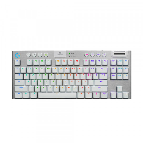 Bàn Phím Cơ Logitech G915 X Lightspeed TKL White (920-012738)