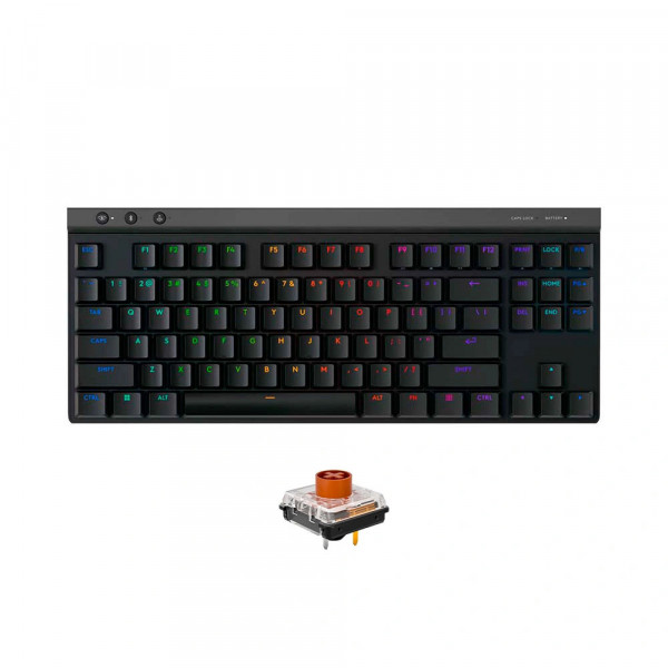 Bàn Phím Cơ Logitech G515 Lightspeed TKL Wireless Black (920-012580)