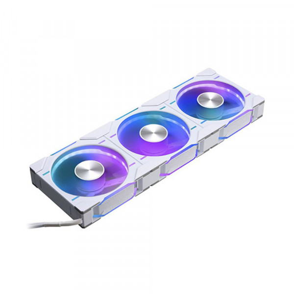 Quạt Tản Nhiệt Phanteks D30 120mm PWM Fan DRGB White - Triple Pack (PH-F120D30_DRGB_PWM_WT01_3P)