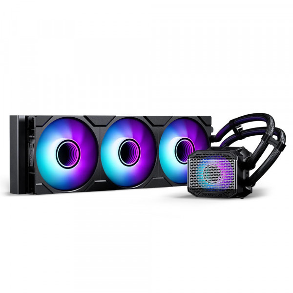 Tản Nhiệt Nước Phanteks Glacier One 360M25G2 LCD DRGB Black (PH-GO360M25G2LCD_DBK01)
