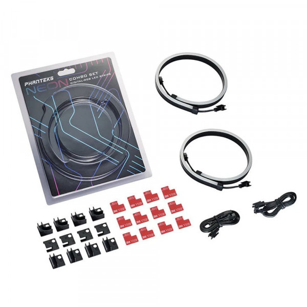 Dây Nối Dài VGA Phanteks Neon Digital RGB LED Strips Black (PH-NELEDKT_CMBO)