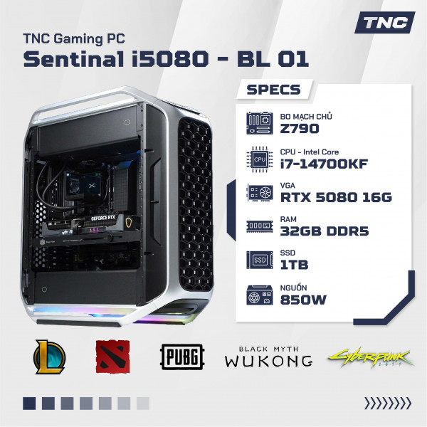 PC Gaming - Sentinal i5080 - BL 01