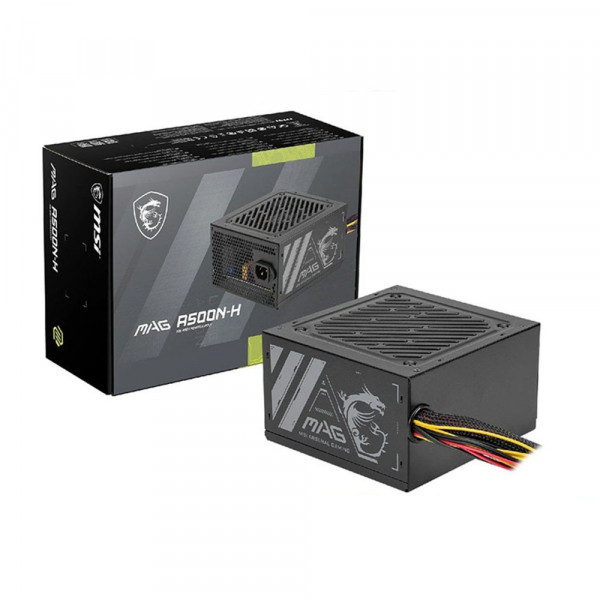 Nguồn Máy Tính MSI MAG A500N-H 500W (POWERMSIA500NH1)
