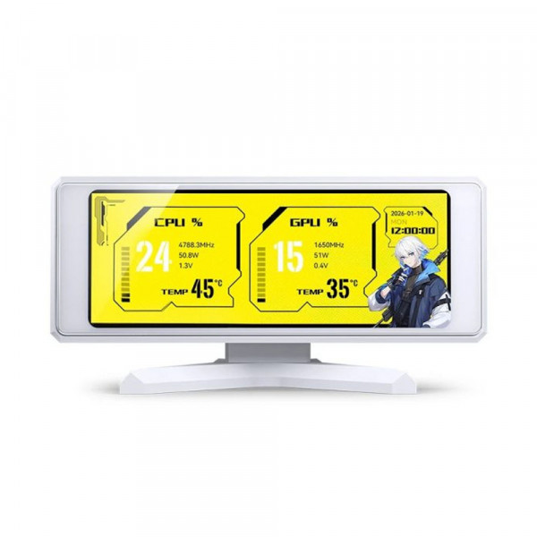 Màn Hình Phụ Jonsbo DS339 3.39 Inch White
