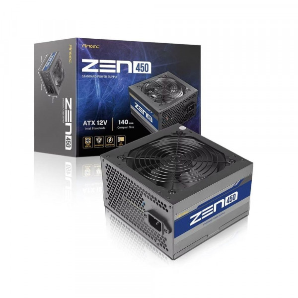 Nguồn Máy Tính Antec Atom Zen 450 450W Black (ANTEC-ZEN450-EC)