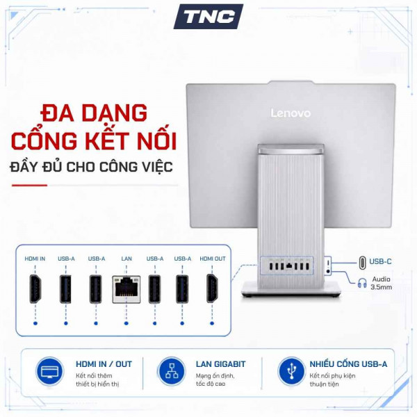 TNC Store Máy Tính Để Bàn All in One Lenovo IdeaCentre 24IRH9 (F0HN0030VN)