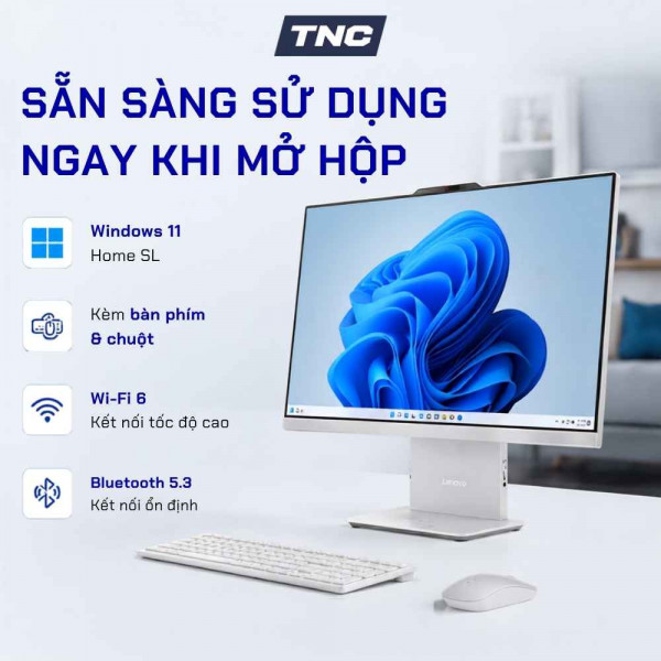 TNC Store Máy Tính Để Bàn All in One Lenovo IdeaCentre 24ILL11 (F0JY0045VN)
