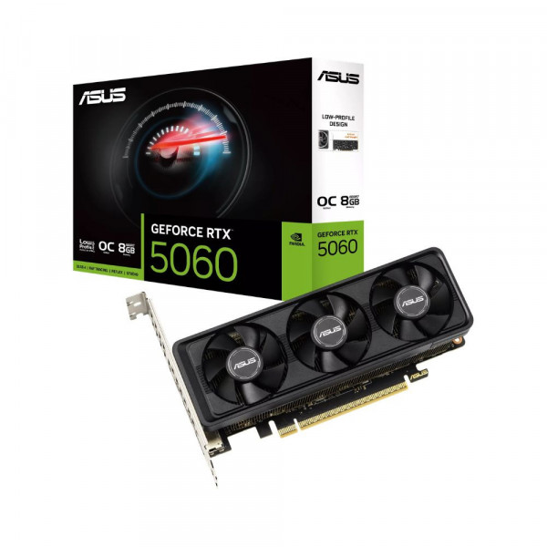 Card Màn Hình ASUS Dual GeForce RTX 5060 LP BRK 8GB GDDR7 OC Edition (RTX5060-O8G-LP-BRK)