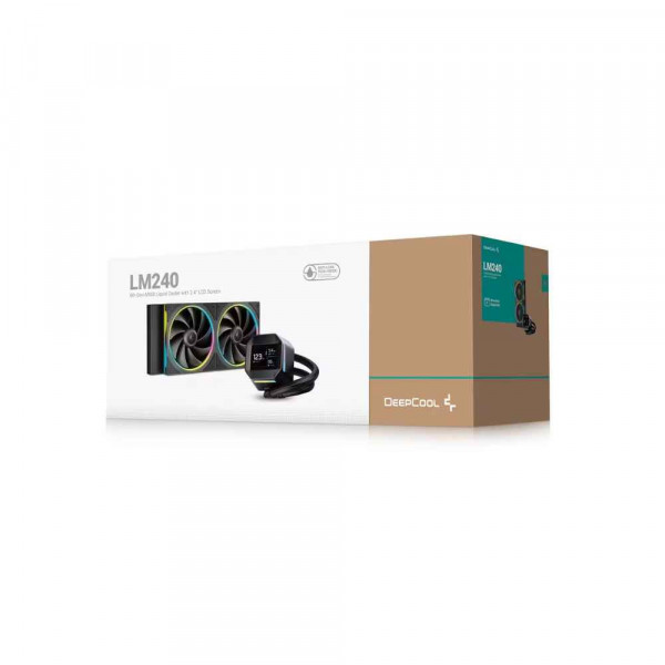 TNC Store Tản Nhiệt Nước Deepcool LM240 Black