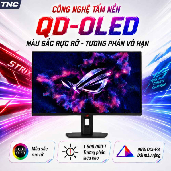 TNC Store Màn Hình Gaming Asus ROG Strix OLED XG27AQDMES