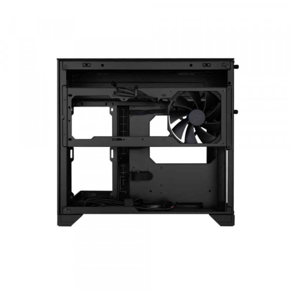 TNC Store Vỏ Case Lian Li O11 Vision M Digital Black - O11VMDX