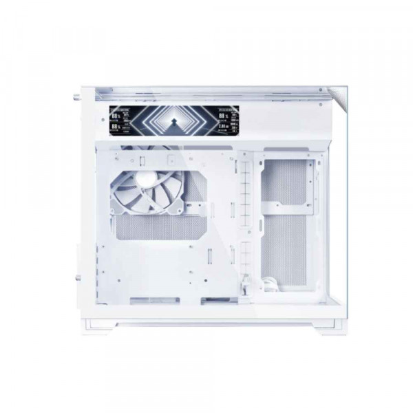 TNC Store Vỏ Case Lian Li O11 Vision M Digital White - O11VMDW